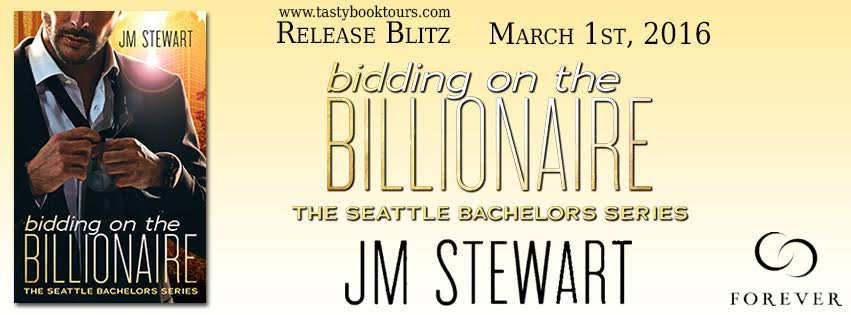 Release Blitz!! BIDDING ON THE BILLIONAIRE by JM Stewart